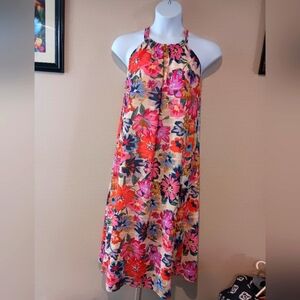 Maggy London Multicolor Floral Dress Size 16